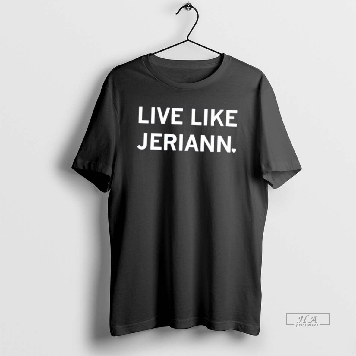 Official Live Like Jeriann Little Heart Shape