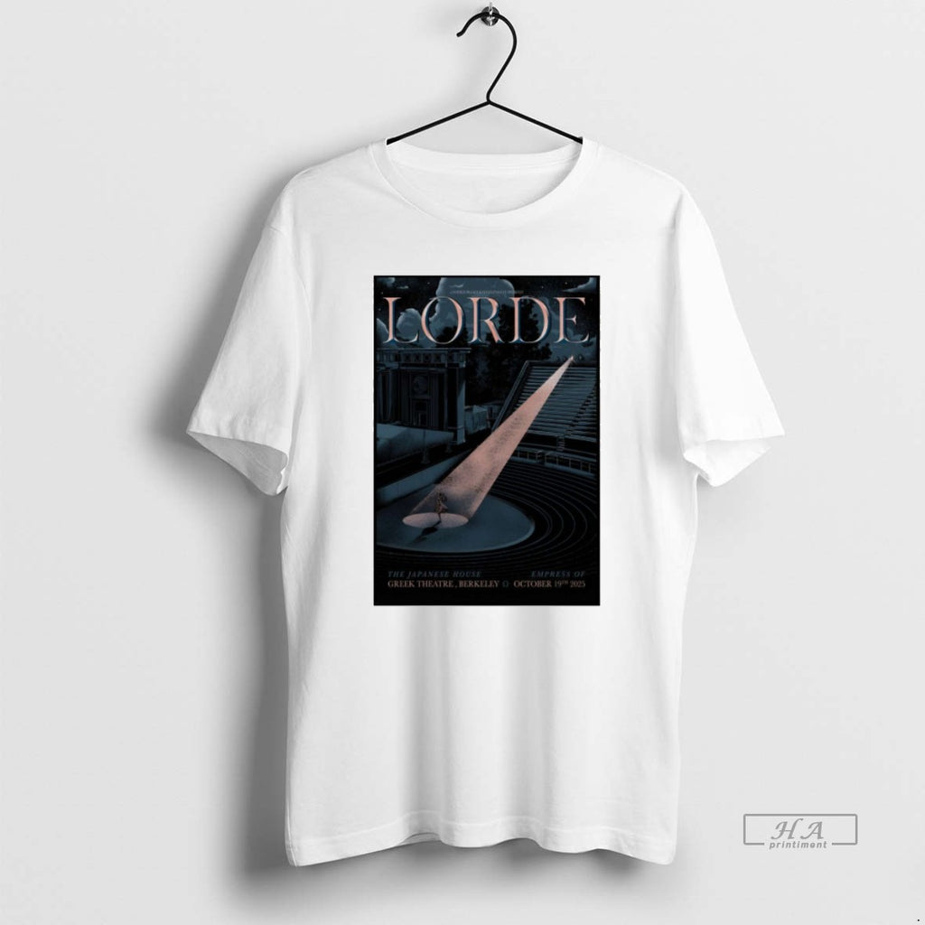 Official Lorde October 19 2025 The Japanese House The Greek Theatre Show
