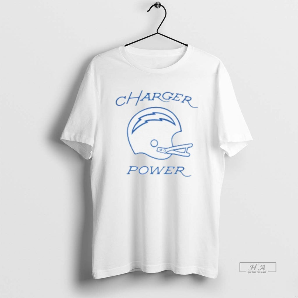 Official Los Angeles Chargers Charger Power Football Helmet