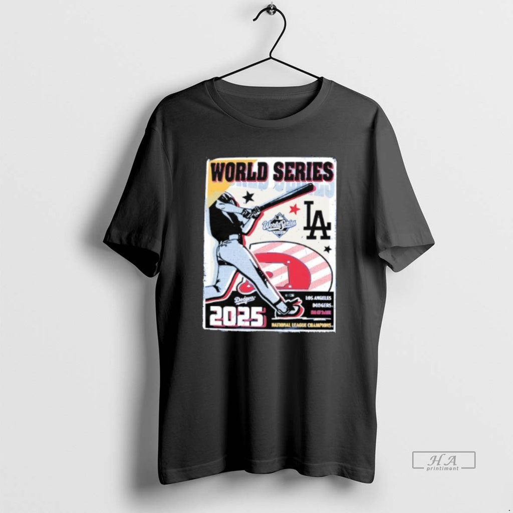 Official Los Angeles Dodgers 2025 World Series National League Champions