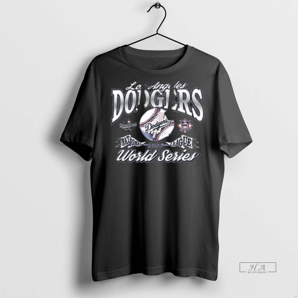 Official Los Angeles Dodgers 47 2025 World Series Headline Shirt
