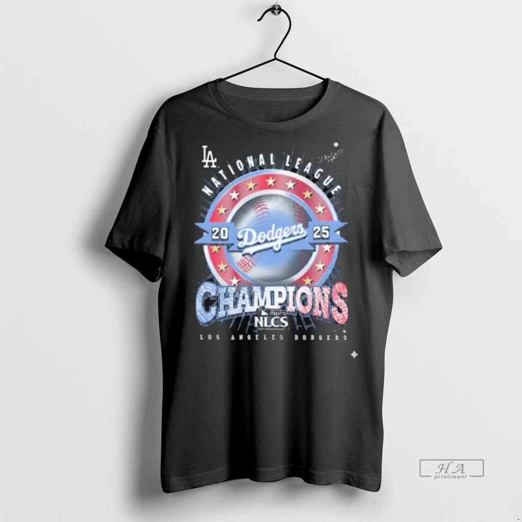 Official Los Angeles Dodgers 47 Mlb 2025 Nlcs National League Champions Shirt