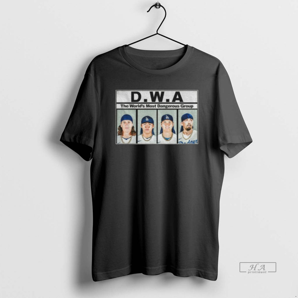 Official Los Angeles Dodgers Dwa The Worlds Most Dangerous Group