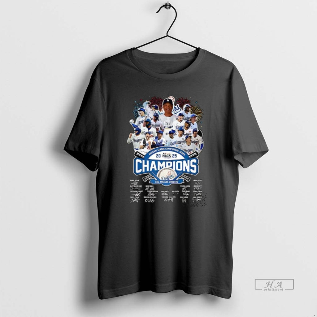 Official Los Angeles Dodgers National League Championship Series 2025 Nlcs Champions Signature