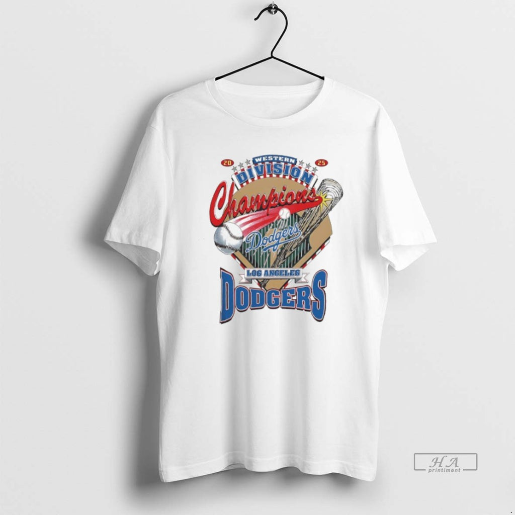 Official Los Angeles Dodgers Western Division Champions 2025