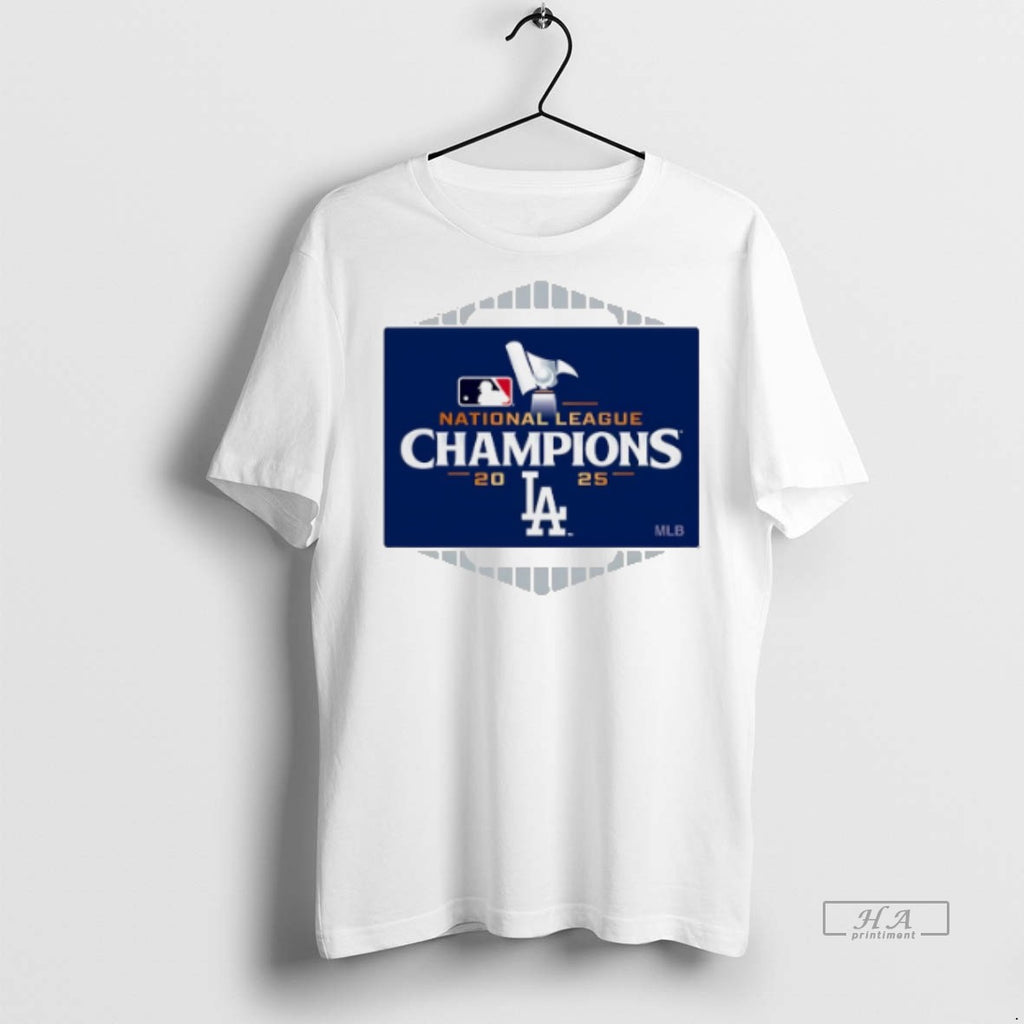 Official Los Angeles Dodgers Wincraft 2025 National League Champions Shirt