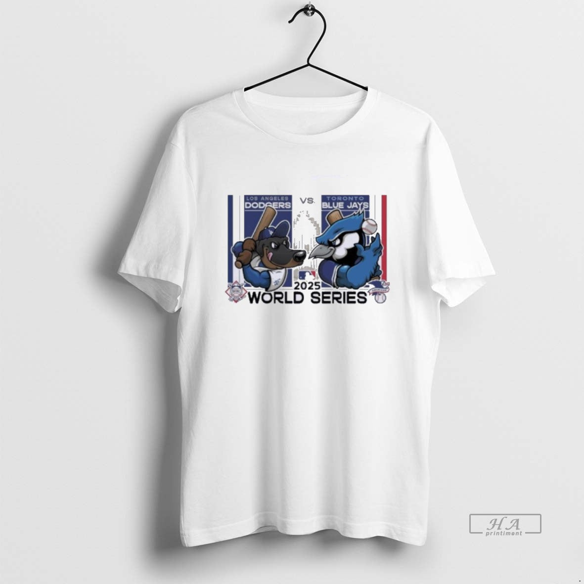 Official Los Angeles Dodgers Vs Toronto Blue Jays Mascot 2025 World Series