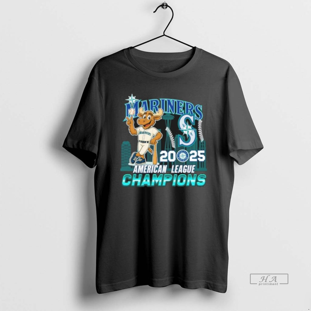 Official Mariner Moose Seattle Mariners 2025 American League Champions