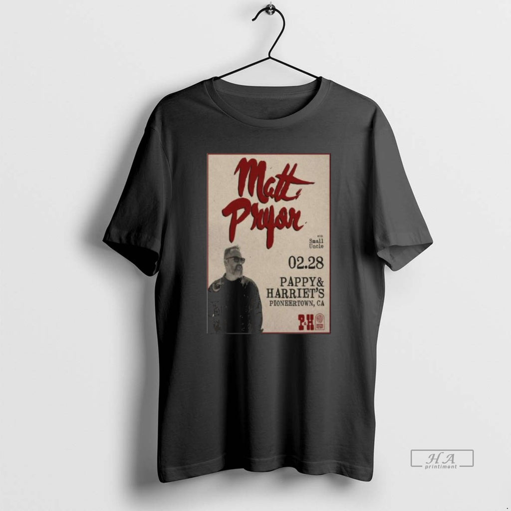 Official Matt Pryor Pioneertown Ca February 28 2026 Long Sleve