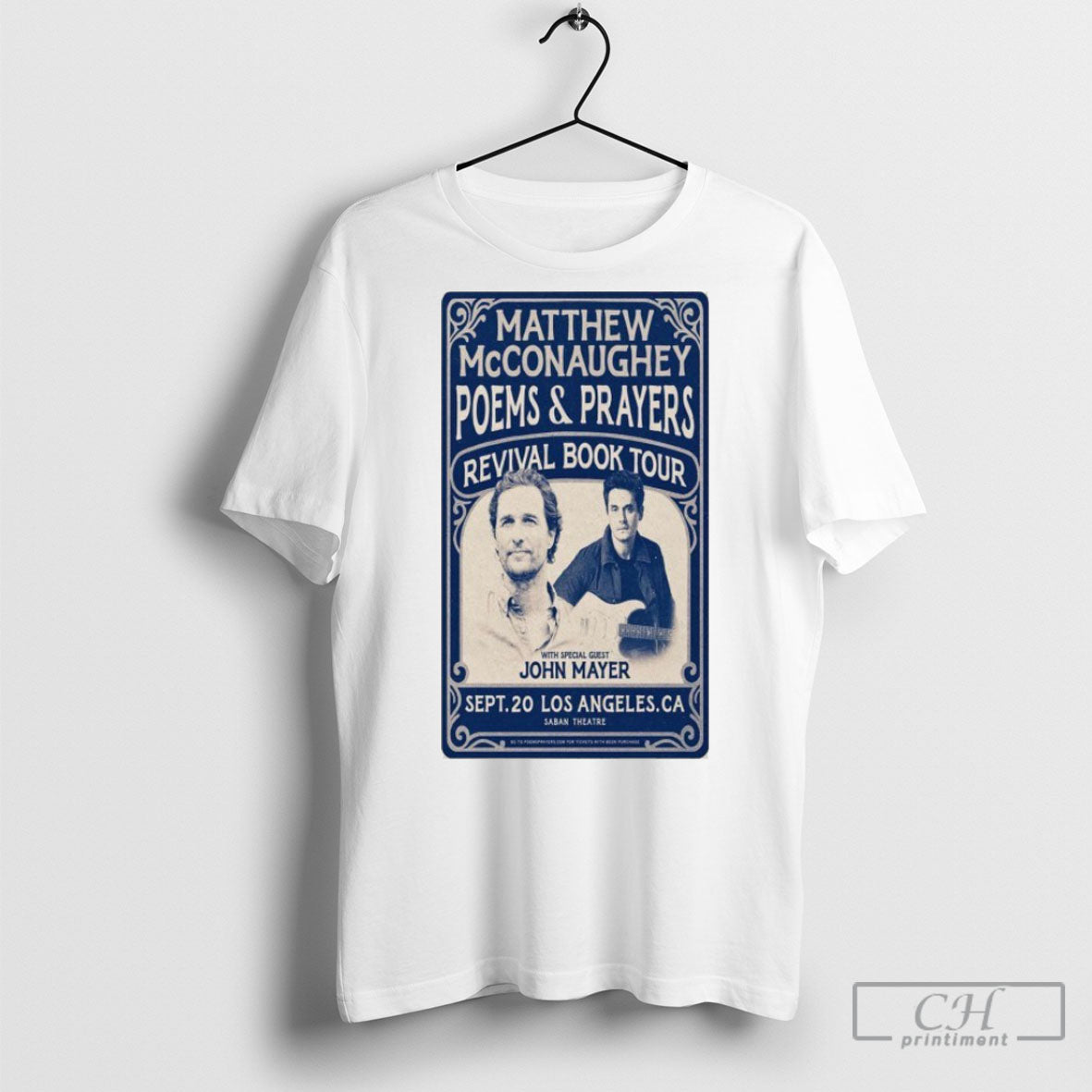 Official Matthew Mcconaughey Poems Prayers Revival Book Tour Los Angeles Ca Sept 20 2025