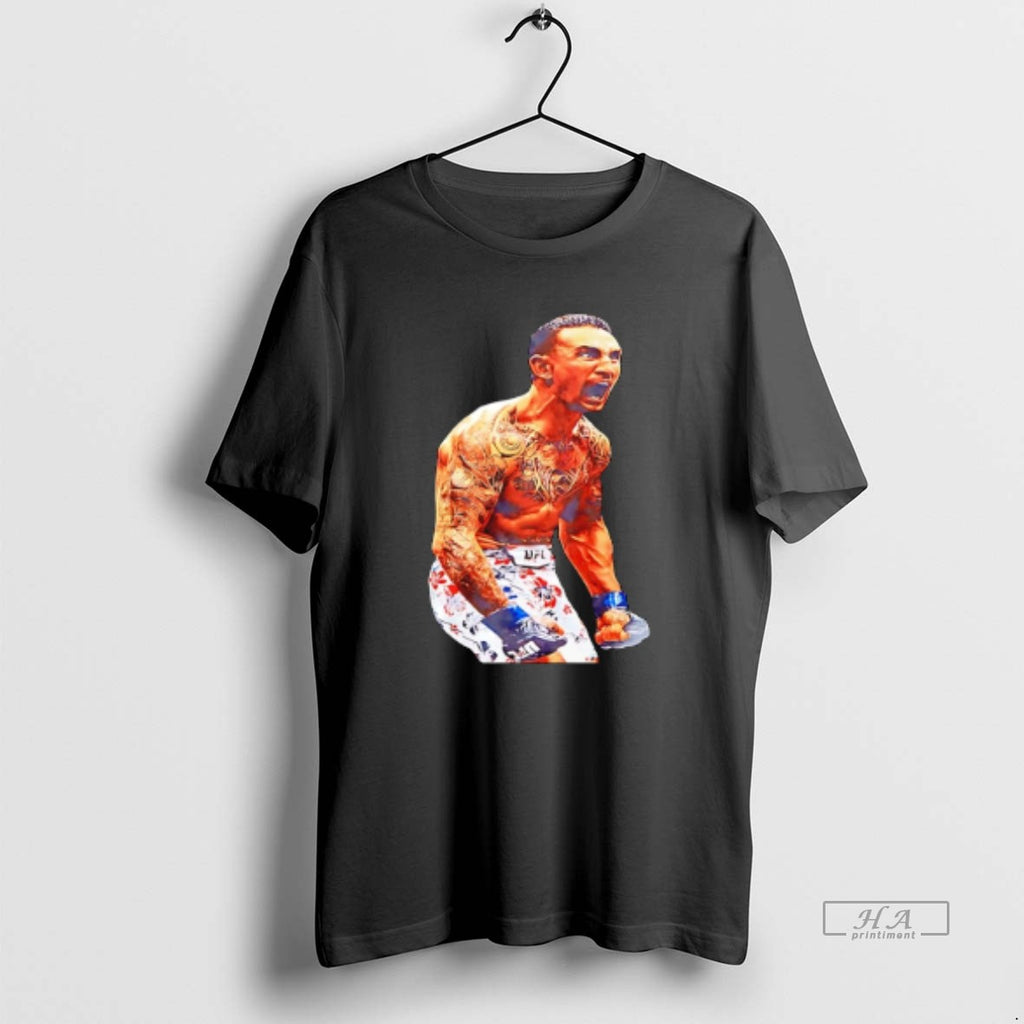 Official Max Holloway Wearing Max Holloway Scream Ufc