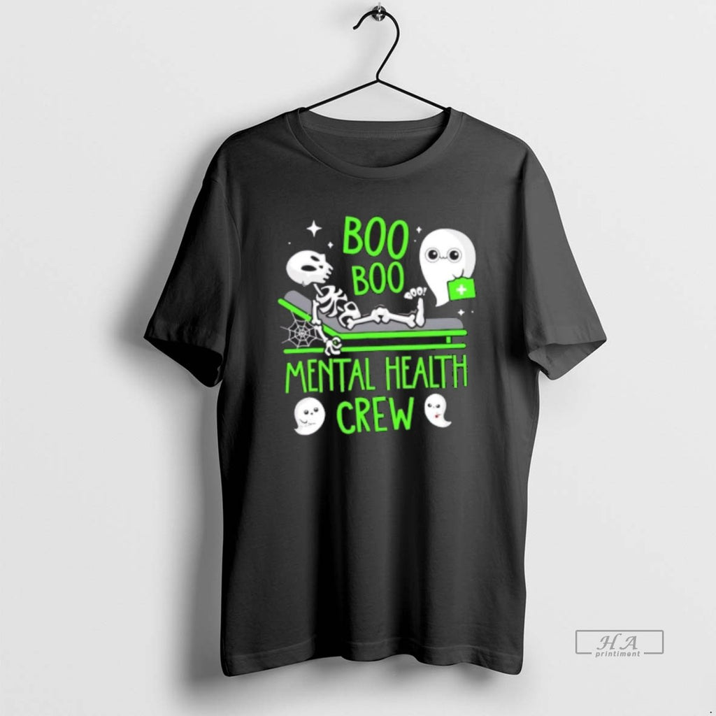 Official Mental Health Nurse Psych Boo Boo Crew Nursing Halloween