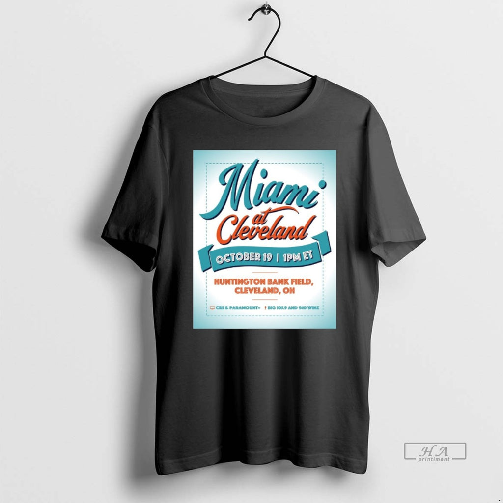 Official Miami At Cleveland October 19 2025 Huntington Bank Field Cleveland Oh