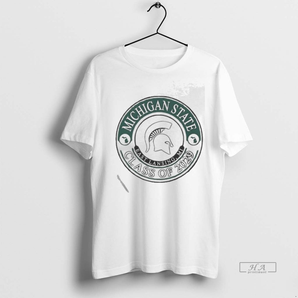 Official Michigan State Spartans Ncaa Class Of 2029 Shirt