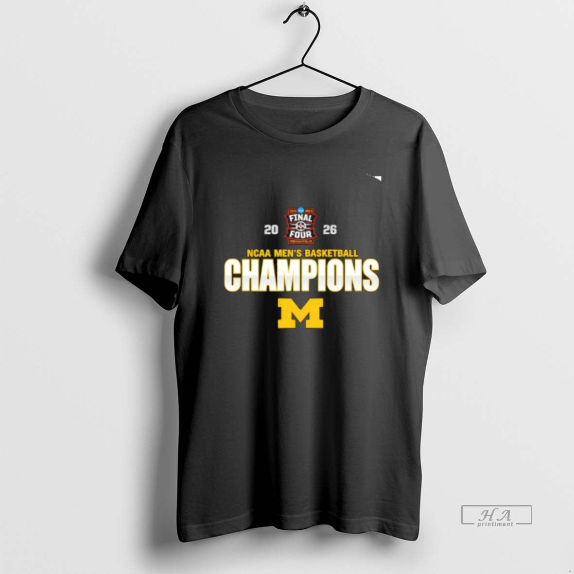 Official Michigan Wolverines 2026 Ncaa Mens Basketball Champions Indianapolis
