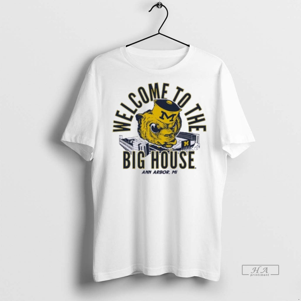 Official Michigan Wolverines Welcome To The Big House Shirt
