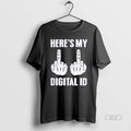 Official Middle Finger Heres My Digital Id