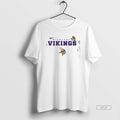 Official Minnesota Vikings Parrot Drinking A Cocktail Graphic