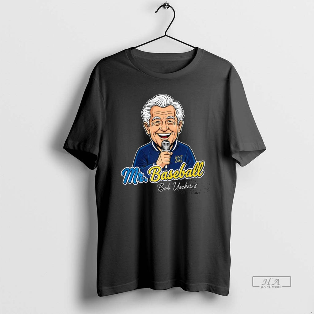 Official Mr Baseball Bob Uecker Milwaukee Brewers Mlb