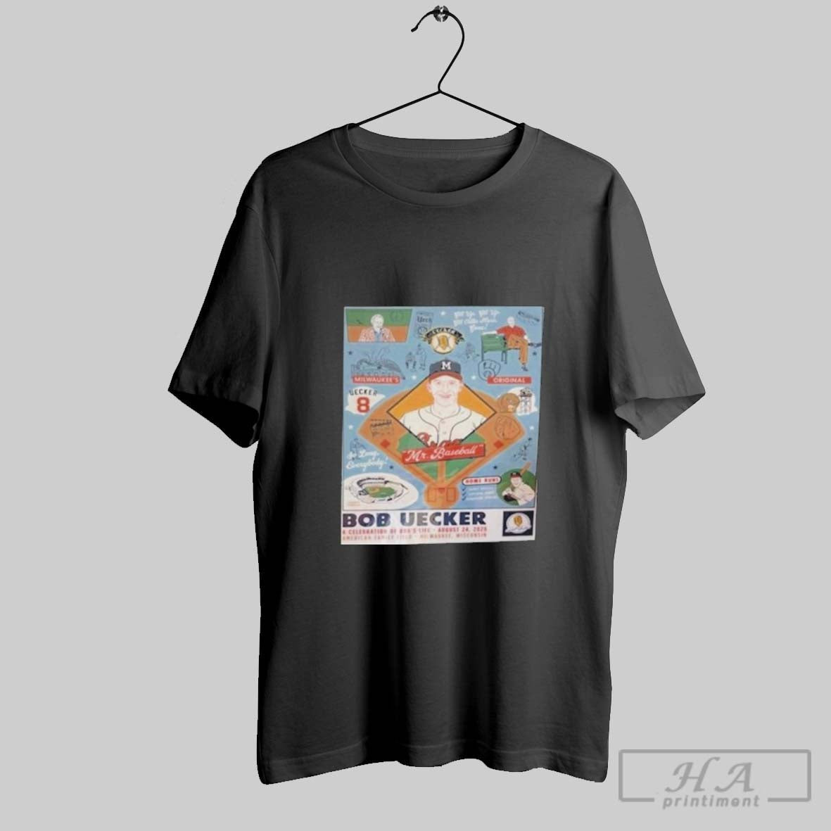 Official Mr Baseball Milwaukee Brewers Bob Uecker Celebration 2025