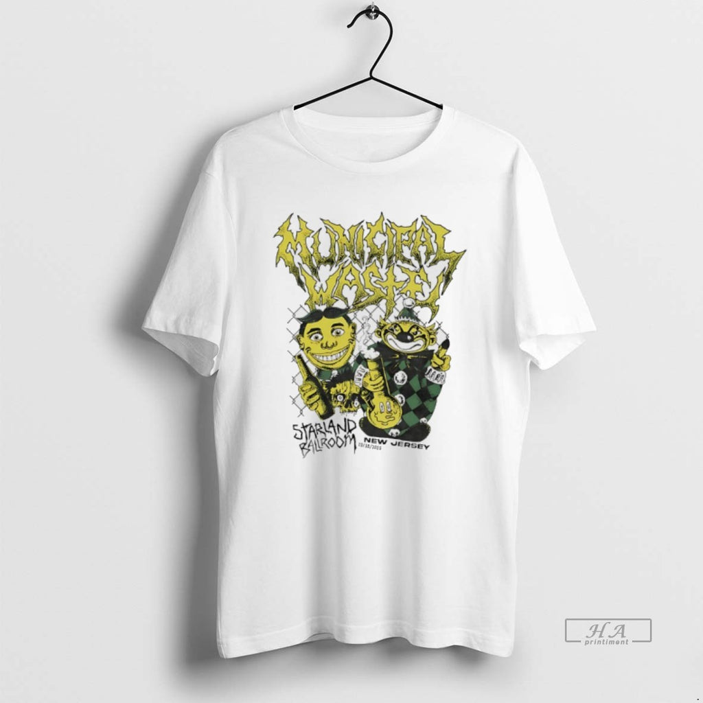 Official Municipal Waste Oct 18 2025 Starland Ballroom New Jersey