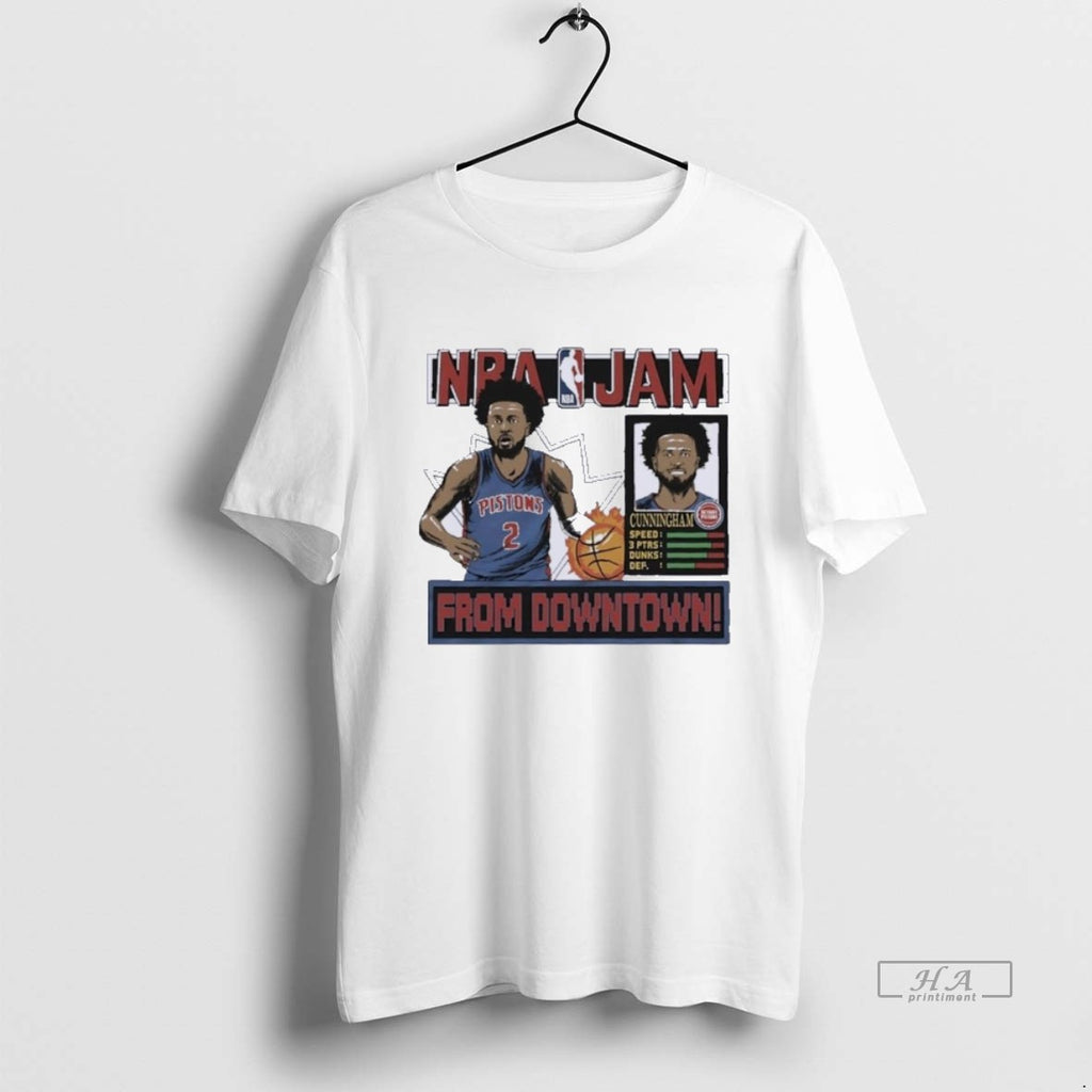 Official Nba Jam Cade Cunningham Detroit Pistons