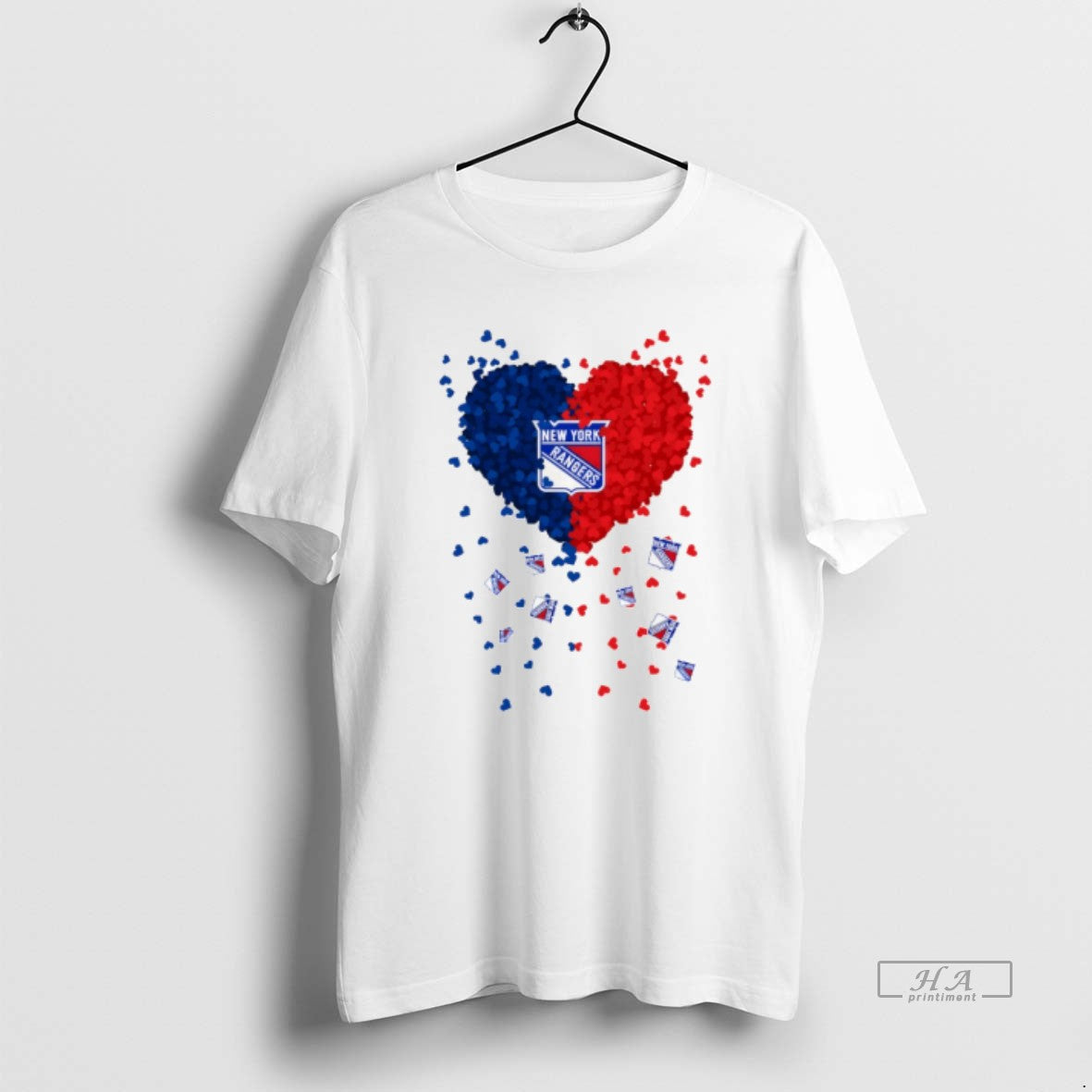 Official New York Rangers Hockey Love Logo
