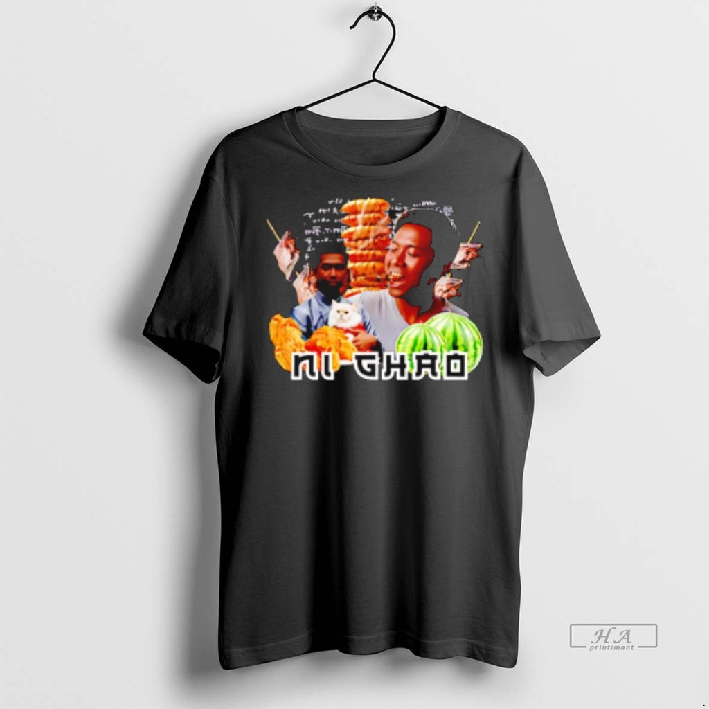 Official Ni Ghao Eating Graphic Shirt