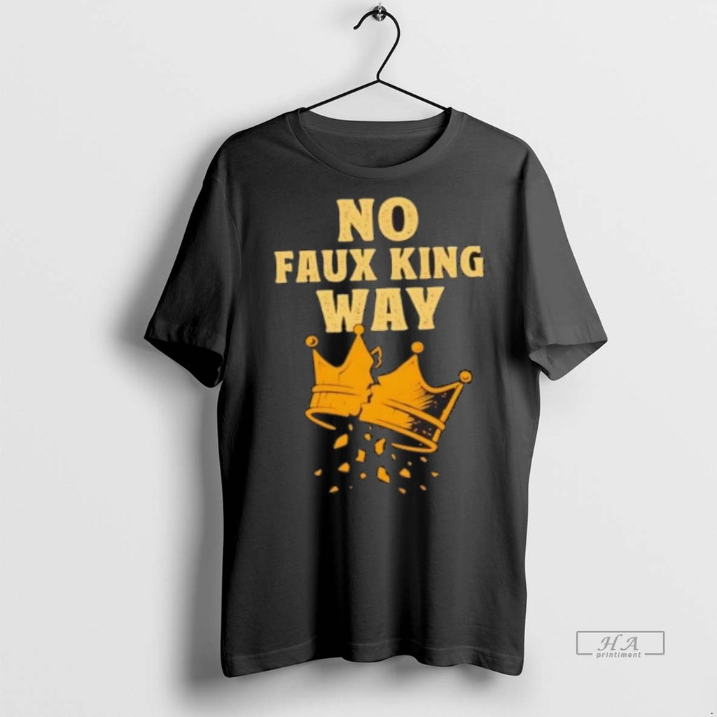 Official No Faux King Way Human Rights Shirt