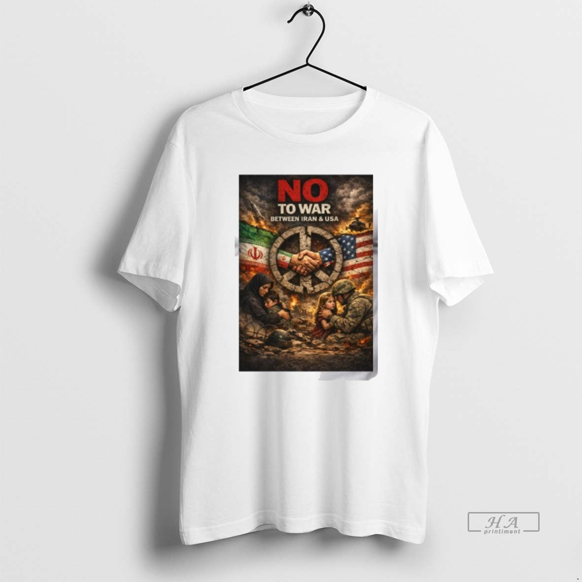 Official No To War Between Iran Vs Usa Men