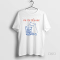 Official No Ice Please Cat Abolish Ice Mens White Tee