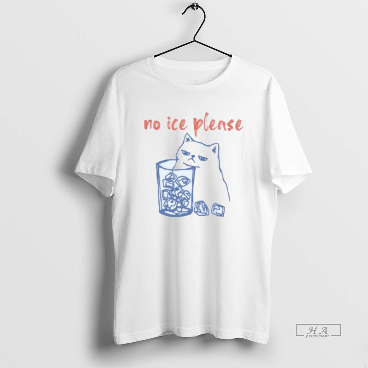 Official No Ice Please Cat Abolish Ice Mens White Tee