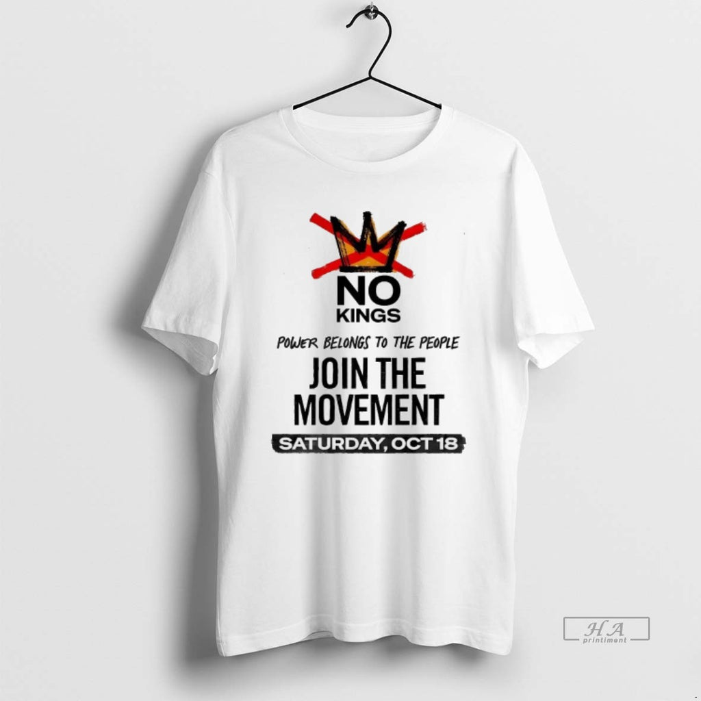 Official No Kings Power Belongs To The People Join The Movement