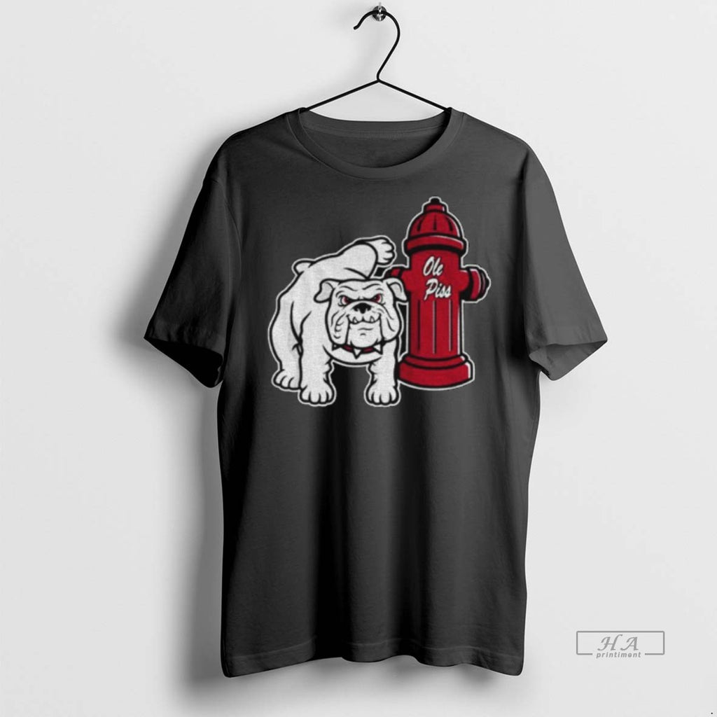 Official Ole Piss Georgia Bulldogs Beat Ole Miss 43 35 Shirt