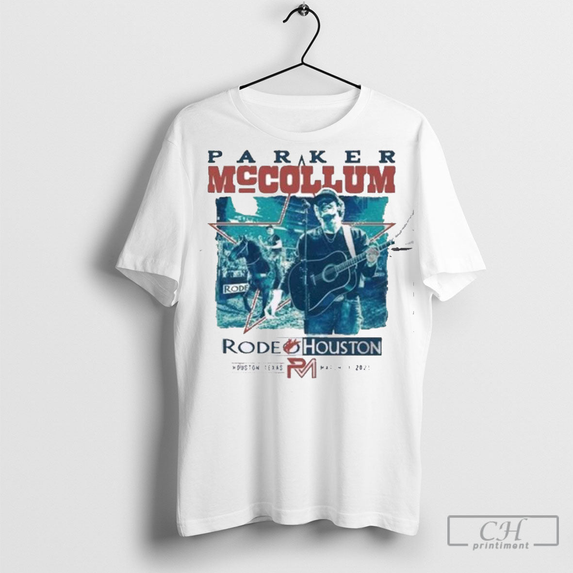 Official Parker Mccollum Nrg Stadium Houston Tx 2025 T Shirt