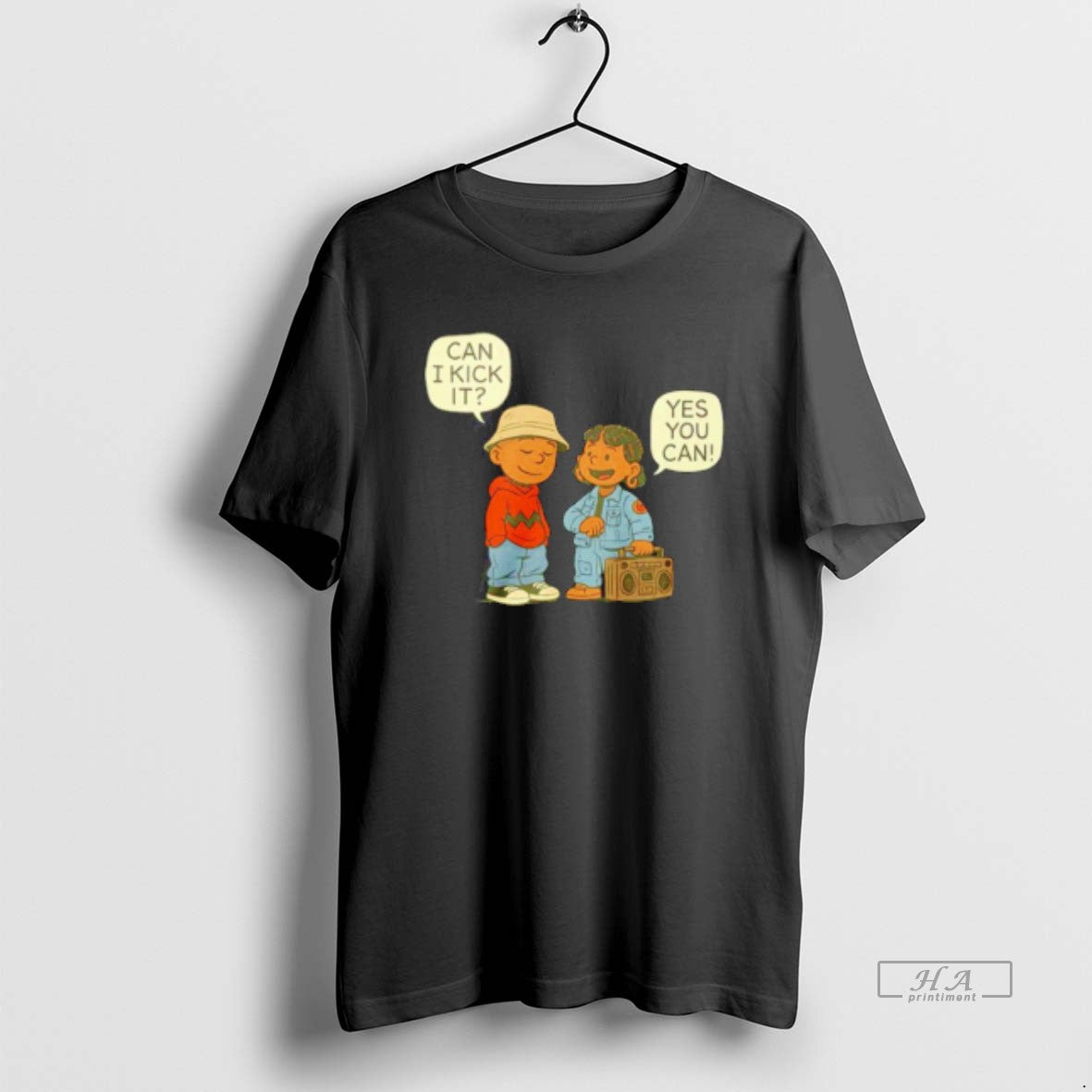 Official Peanuts Can I Kick It Yes You Can Cartoon