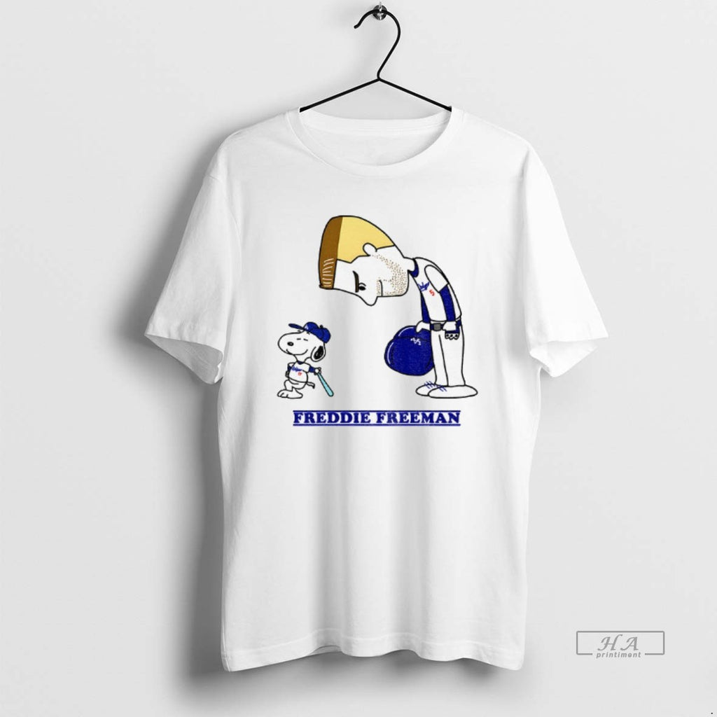 Official Peanuts And Freddie Freeman Los Angeles Dodgers Mlb Baseball 2025