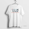 Official Peanuts Characters Acab Means All Cops Are Bastards Mens White Tee