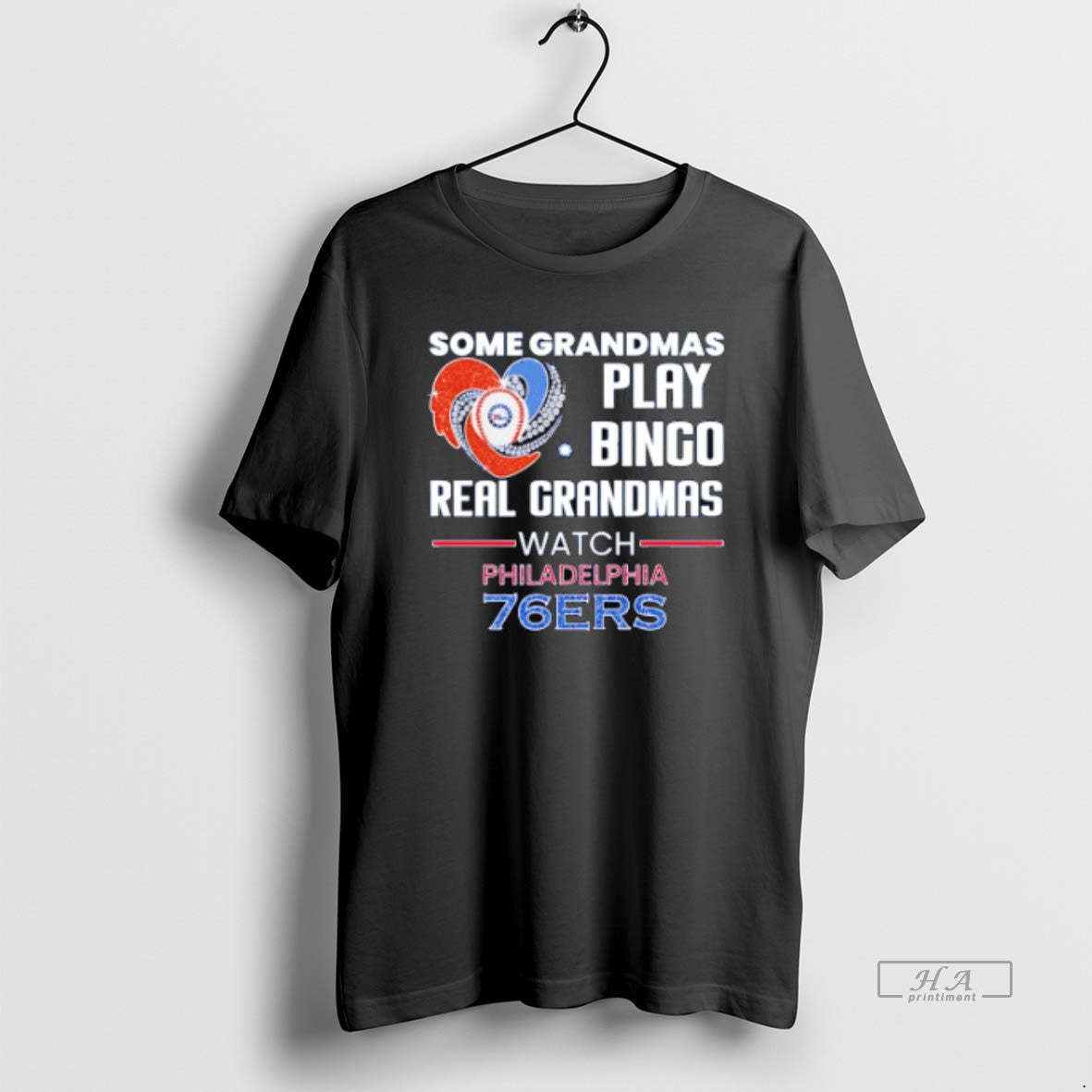 Official Philadelphia 76ers Some Grandmas Play Bingo Real Grandmas Watch