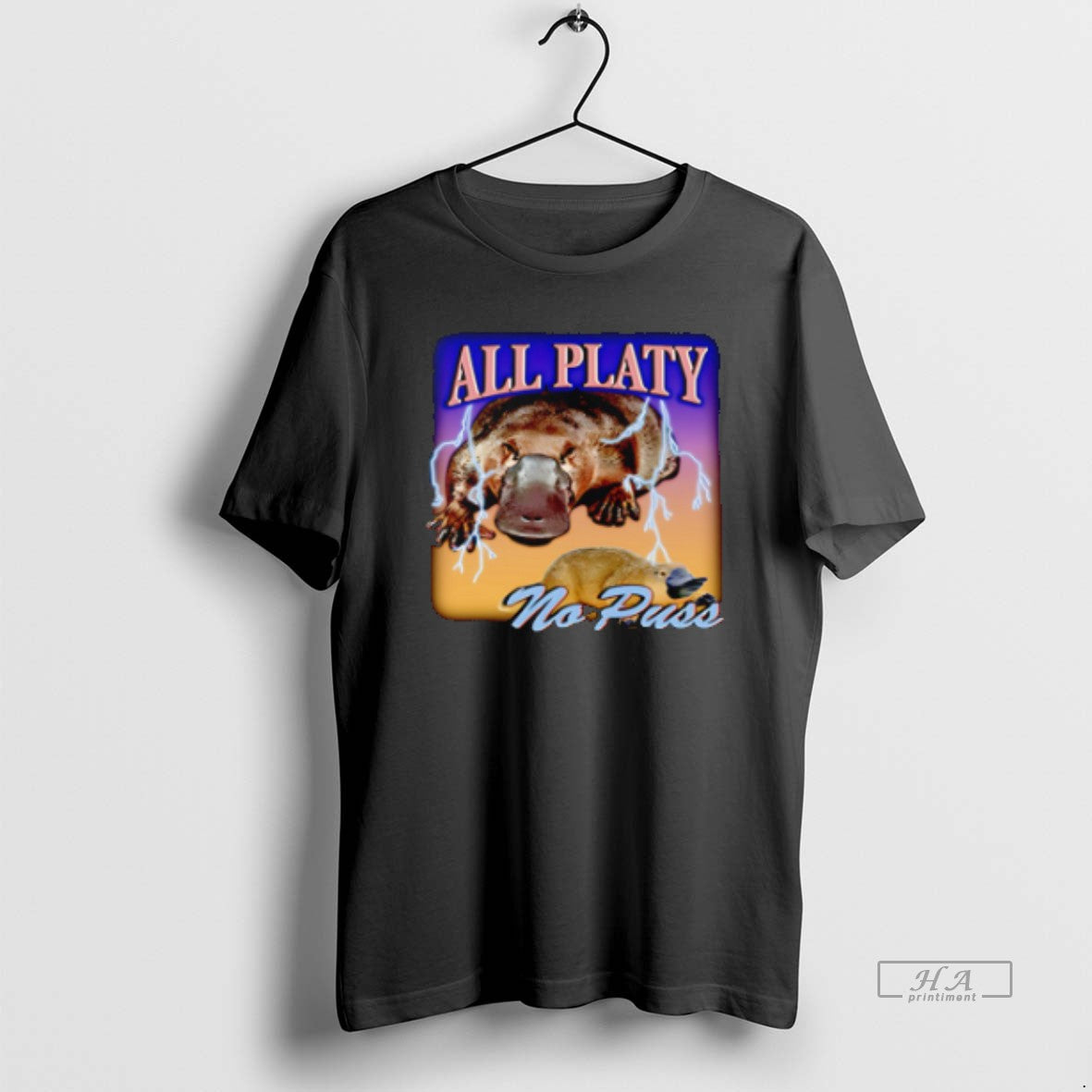 Official Platypus All Platy No Puss Lightning Graphic