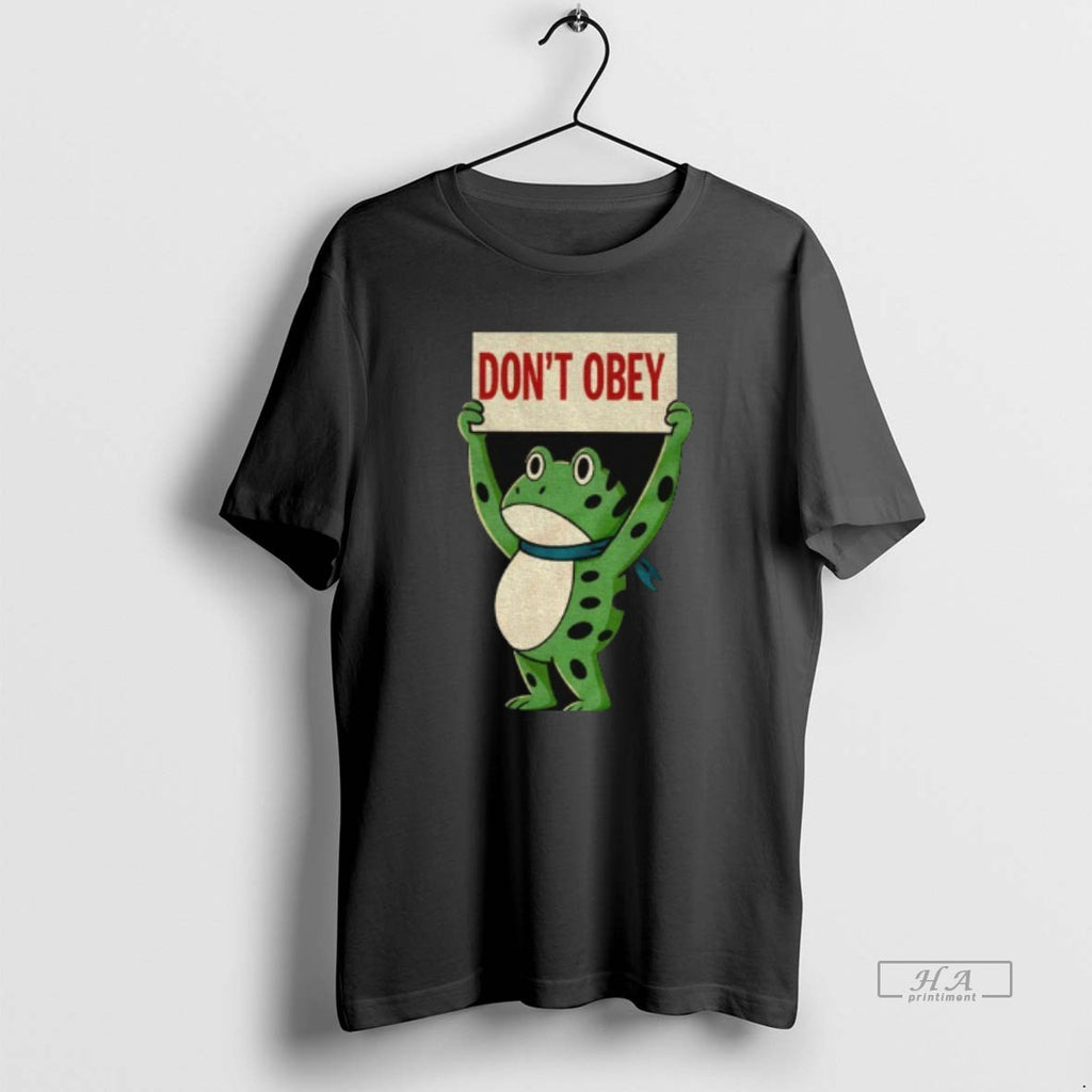 Official Portland Frog Dont Obey Resist