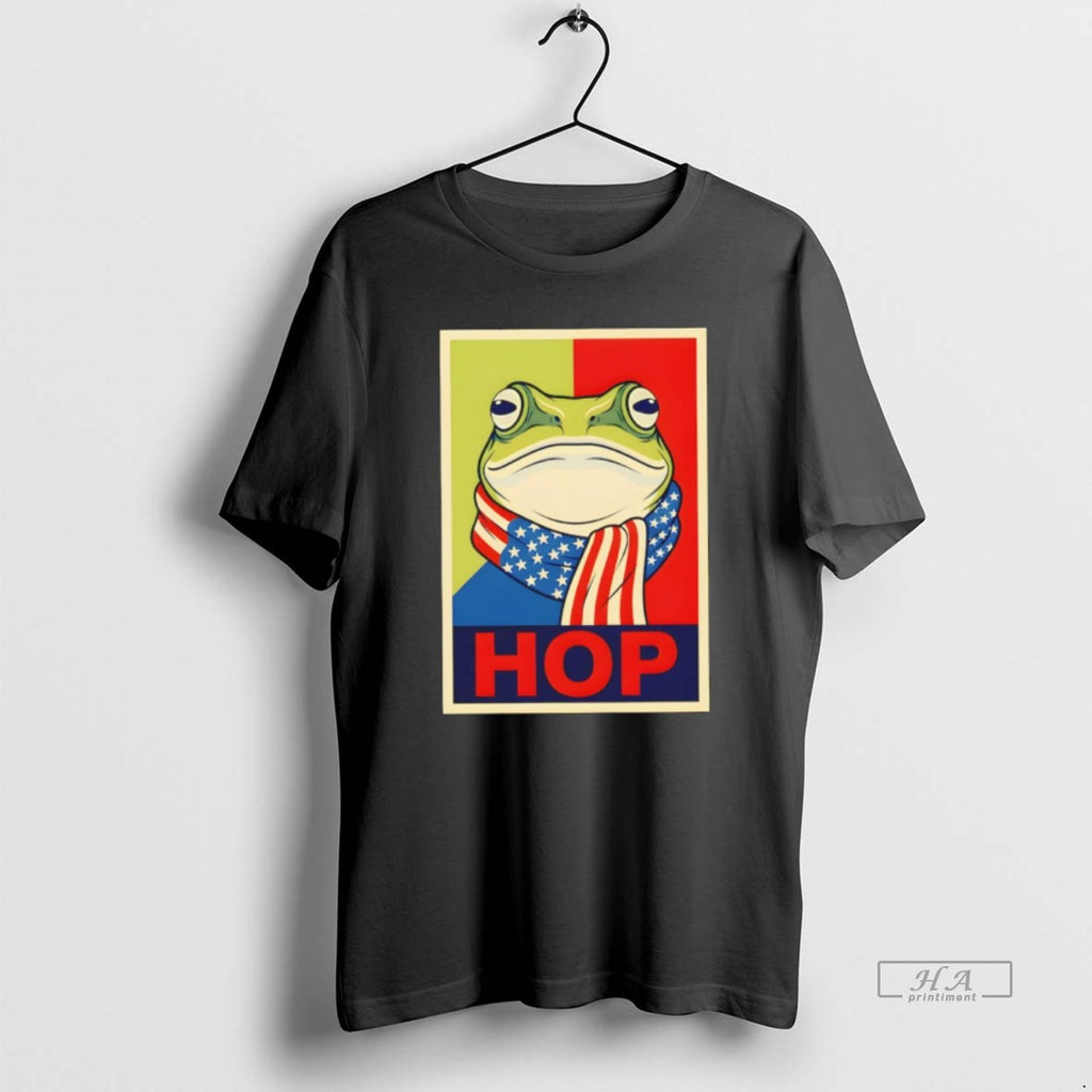 Official Portland Frog Hop Retro Vintage Campaign