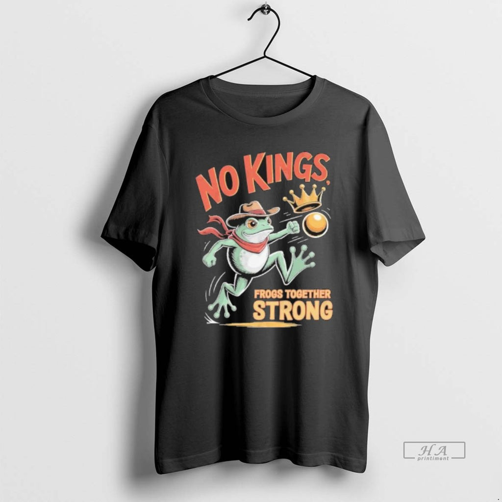 Official Portland Frogs No Kings Together Strong