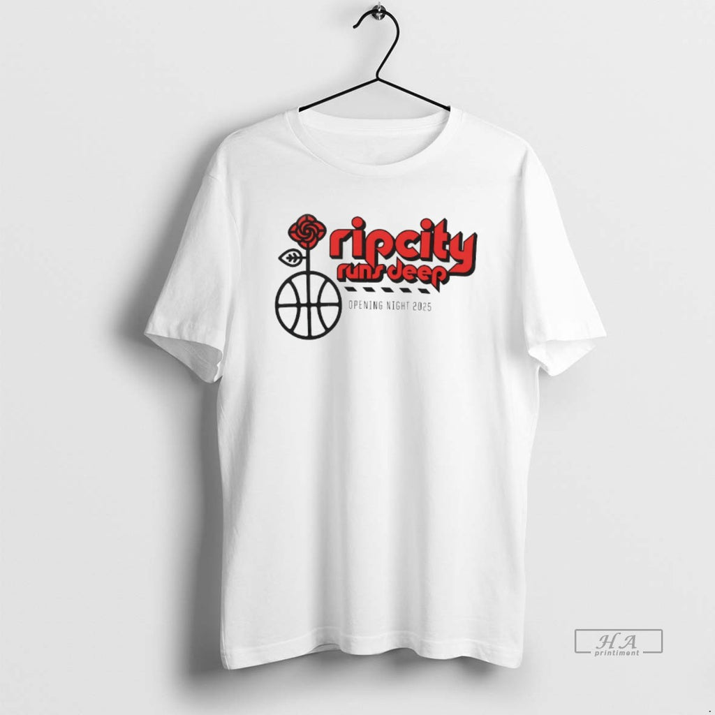 Official Portland Trail Blazers Rip City Runs Deep Opening Night 2025