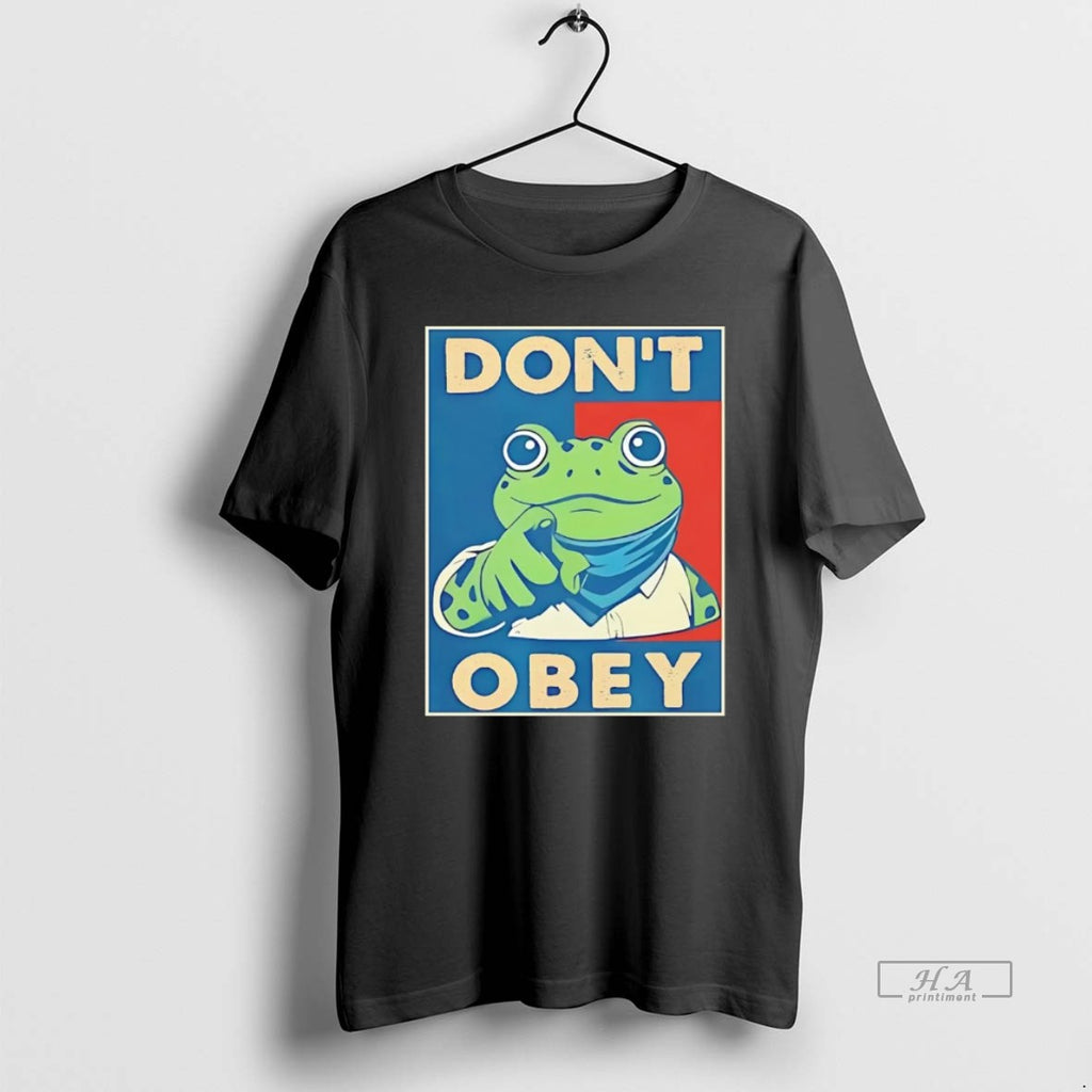 Official Portland Frog Dont Obey
