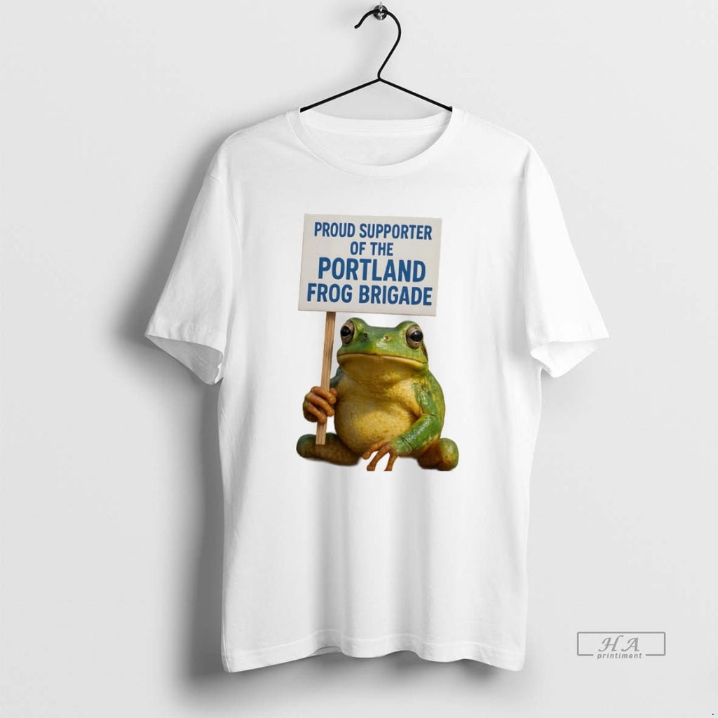 Official Proud Supporter Of The Portland Frog Brigade