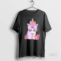 Official Purple Unicorn Christmas Gifts Reindeer Bow Holiday