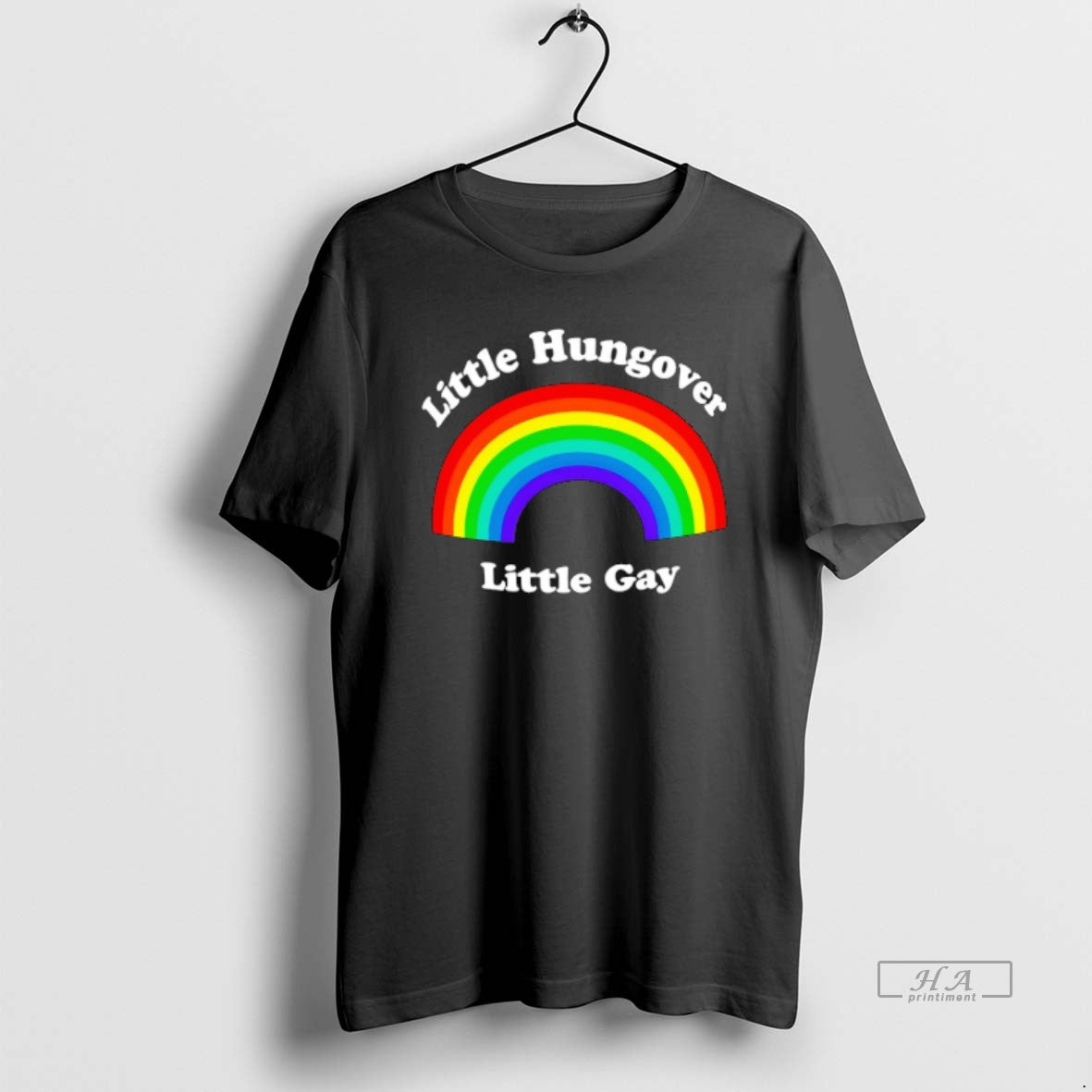 Official Rainbow Little Hungover Little Gay