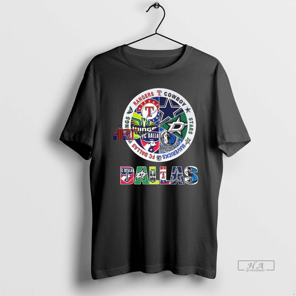 Official Rangers Cowboys Stars Mavericks Fc Dallas Wings Dallas Sports Logo