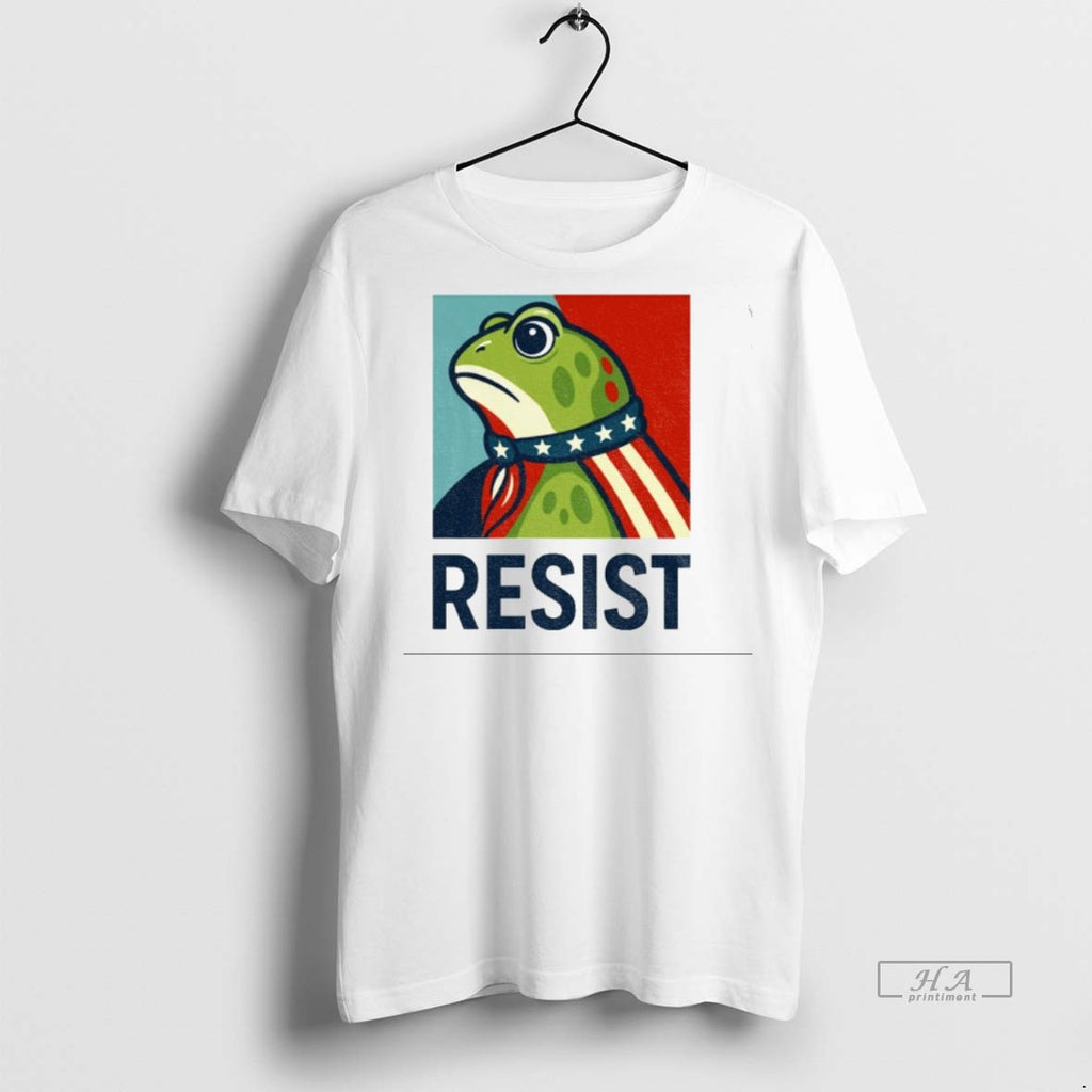 Official Resist Portland Frog Liberal Feminism Shirt